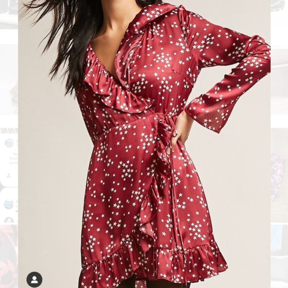 NWT Wrap mini dress